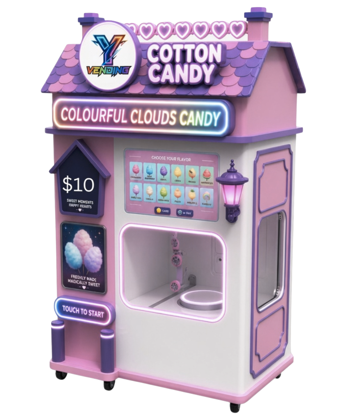 Cotton Candy vending machine